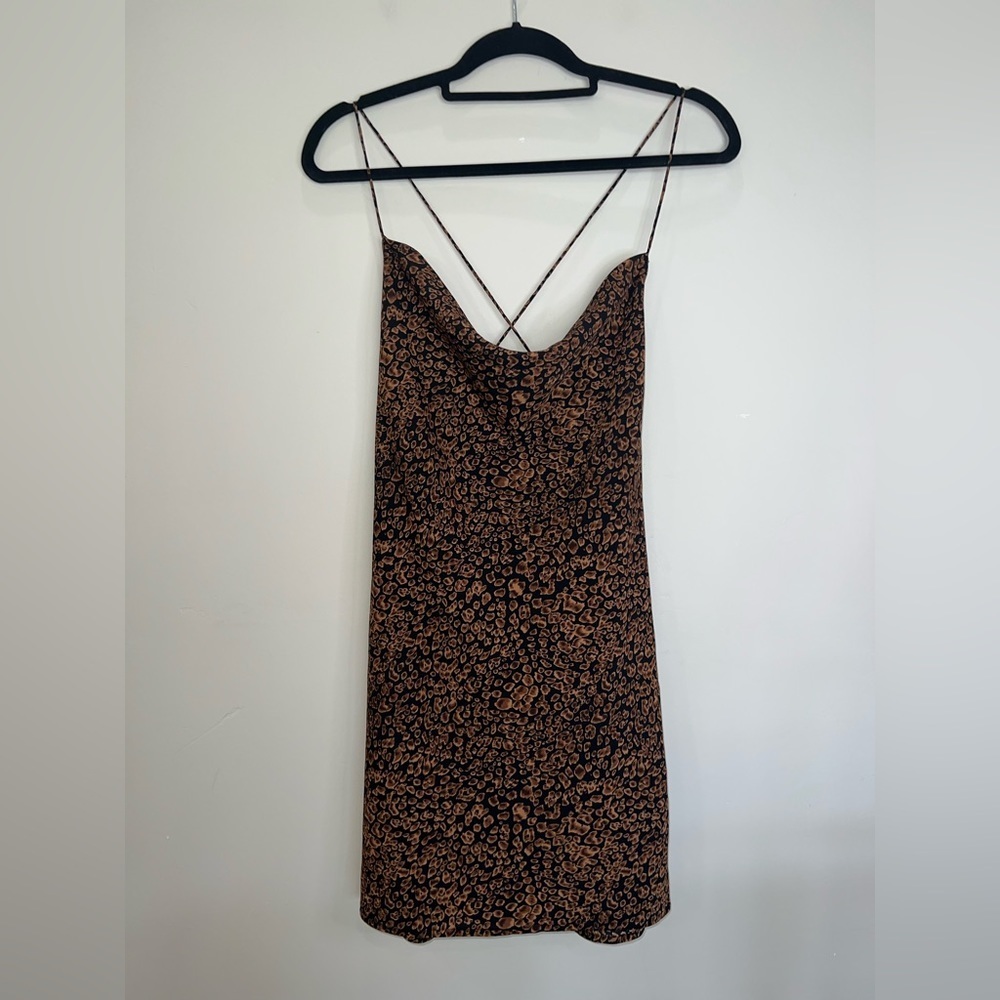 Majorelle Cheetah Mini Slip Dress - Picture 7 of 8